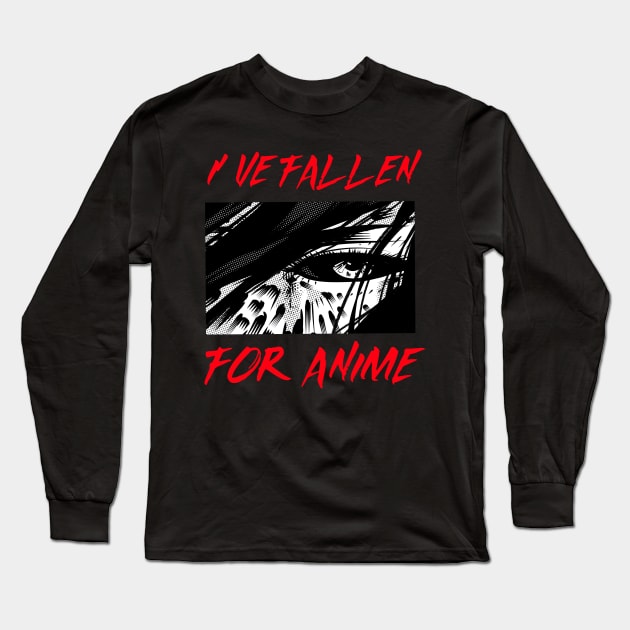 I've fallen for anime Long Sleeve T-Shirt by 2 souls